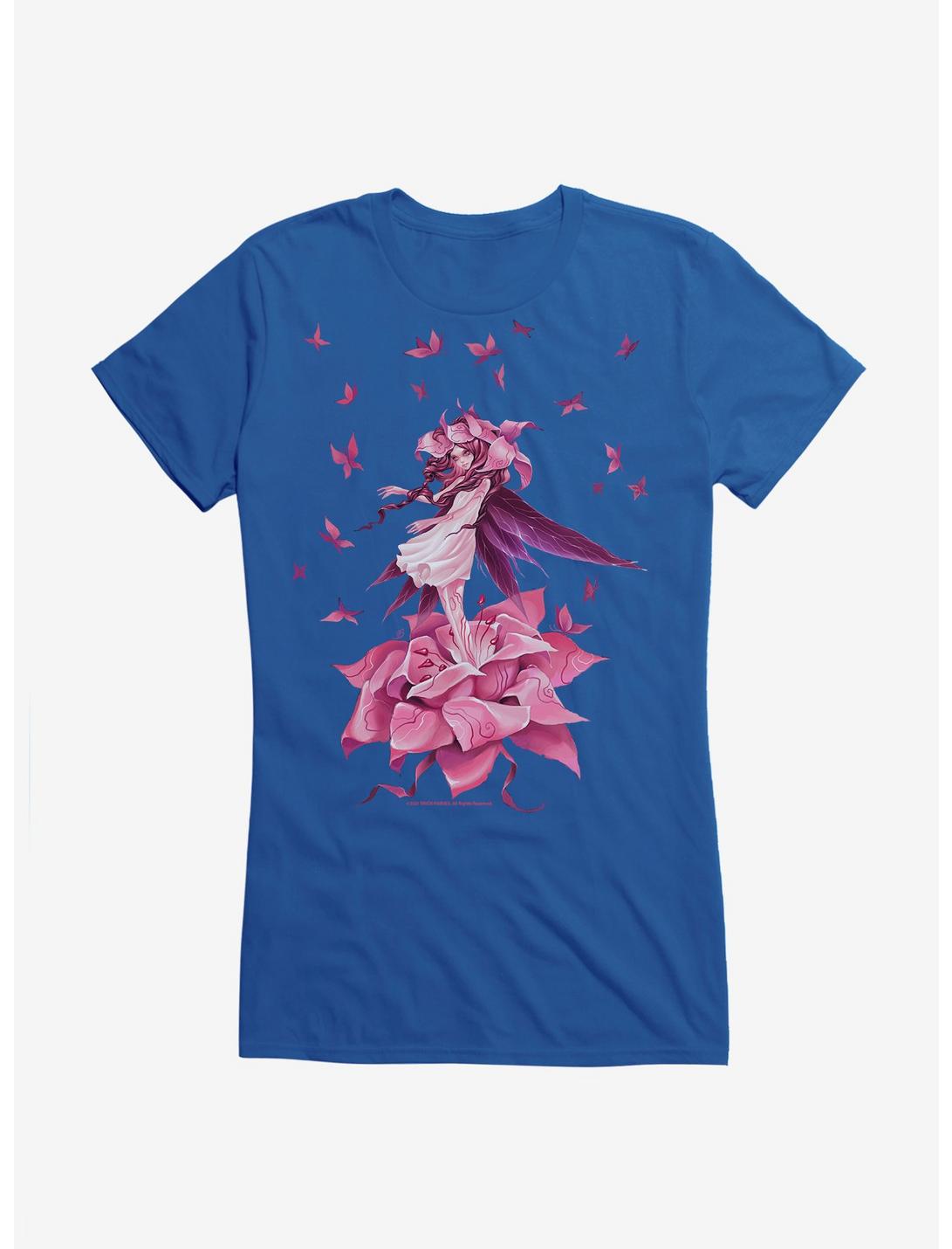 Fairies By Trick Pink Blossom Fairy Girls T-Shirt, , hi-res