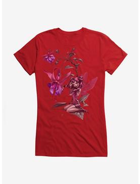 Fairies By Trick Purple Flower Fairy Girls T-Shirt, , hi-res