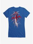 Fairies By Trick Red Rose Fairy Girls T-Shirt, ROYAL, hi-res