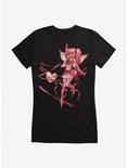 Plus Size Fairies By Trick Ribbon Fairy Girls T-Shirt, BLACK, hi-res