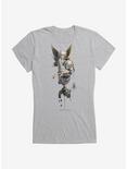 Fairies By Trick Skull Fairy Girls T-Shirt, HEATHER, hi-res