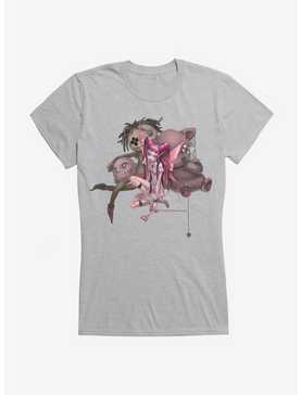 Fairies By Trick Teddy Fairy Girls T-Shirt, HEATHER, hi-res