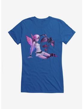 Fairies By Trick Emo Fairy Girls T-Shirt, ROYAL, hi-res