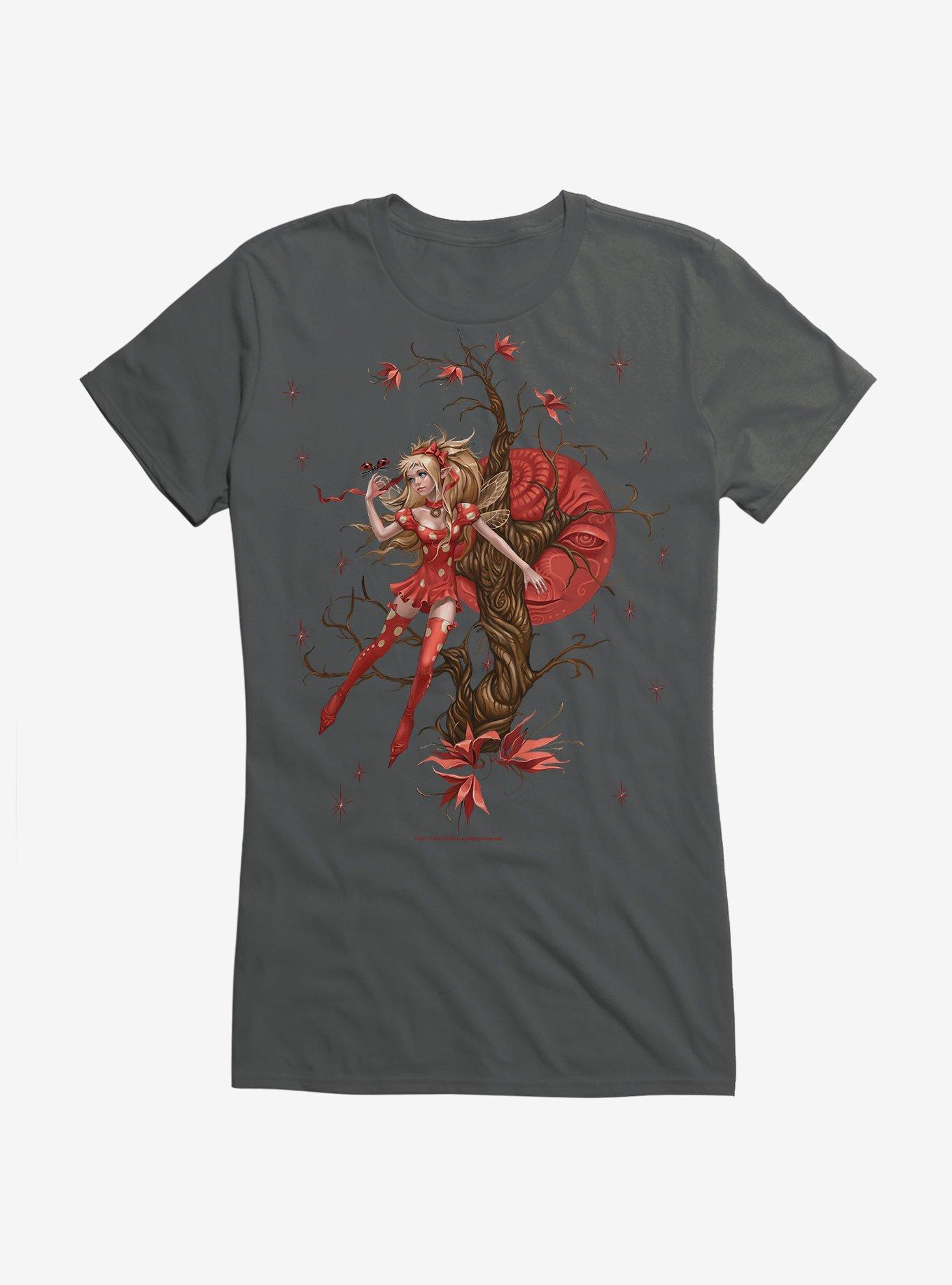 Fairies By Trick Lady Bug Love Fairy Girls T-Shirt, , hi-res