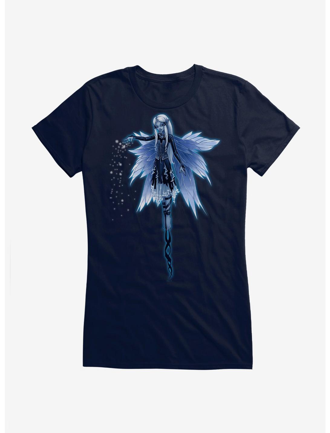 Fairies By Trick Magic Fairy Girls T-Shirt, NAVY, hi-res