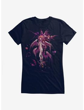 Fairies By Trick Night Time Fairy Girls T-Shirt, NAVY, hi-res