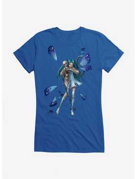 Fairies By Trick Snake Fairy Girls T-Shirt, ROYAL, hi-res
