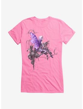 Fairies By Trick Purple Wing Fairy Girls T-Shirt, , hi-res