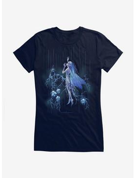 Fairies By Trick Storm Fairy Girls T-Shirt, NAVY, hi-res