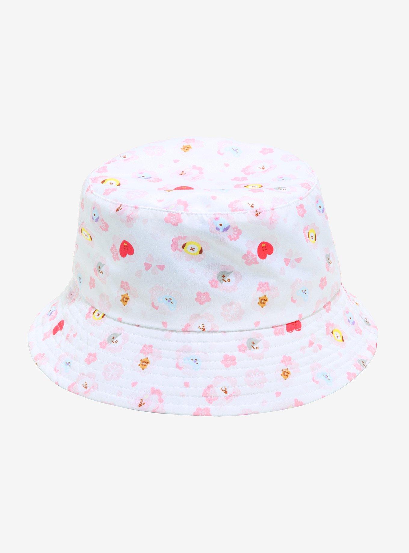 BT21 Cherry Blossom Bucket Hat, , hi-res