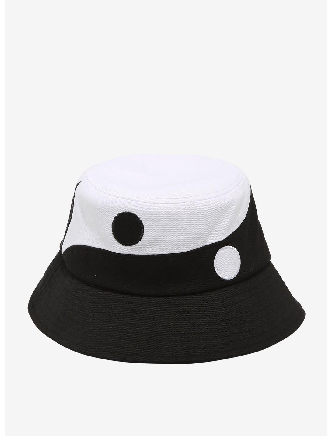 Yin-Yang Symbol Split Bucket Hat, , hi-res