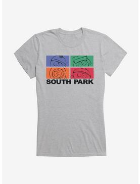 Plus Size South Park Faces Girls T-Shirt, , hi-res