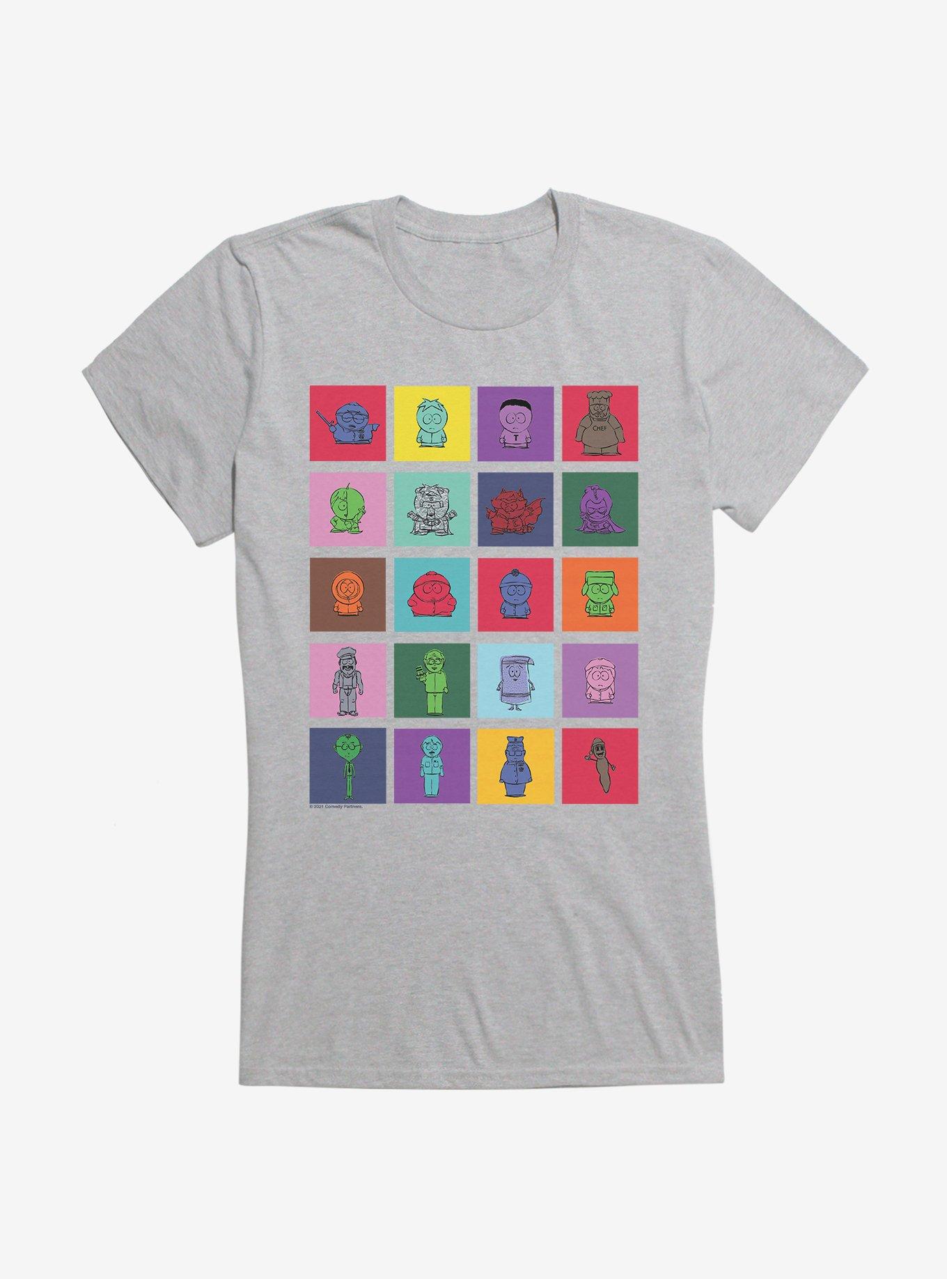 Plus Size South Park Grid Girls T-Shirt, , hi-res