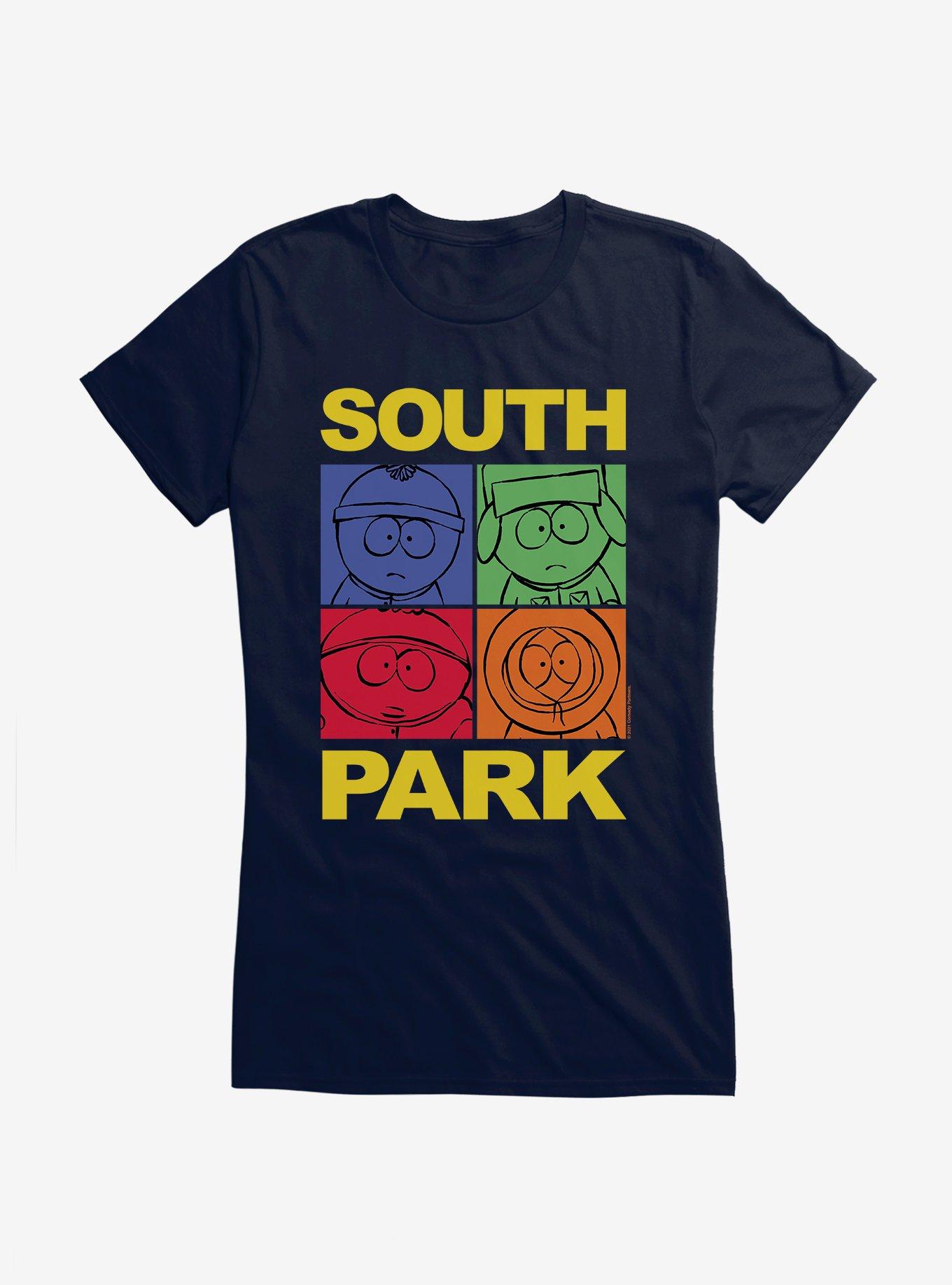 South Park Title Card Girls T-Shirt, , hi-res