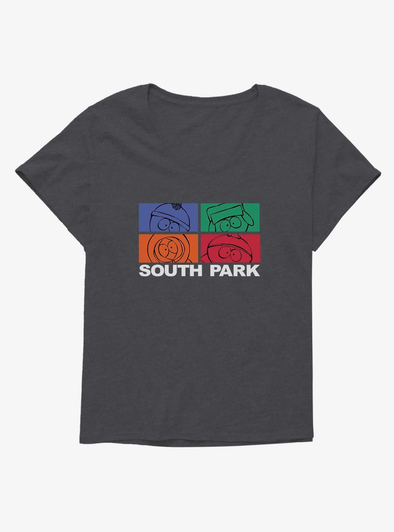 South Park Faces Girls T-Shirt Plus Size, , hi-res