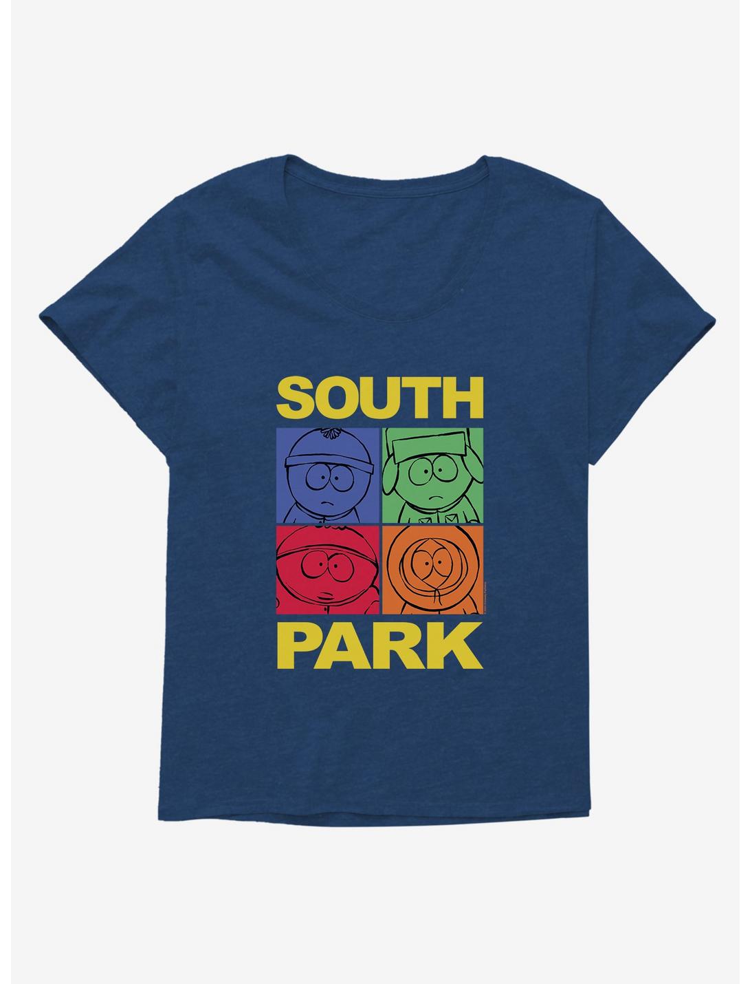 South Park Title Card Girls T-Shirt Plus Size, , hi-res