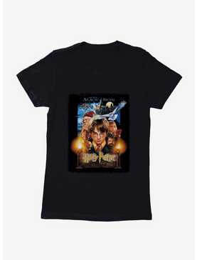 Harry Potter and the Sorcerer's Stone Movie Poster Womens T-Shirt, , hi-res