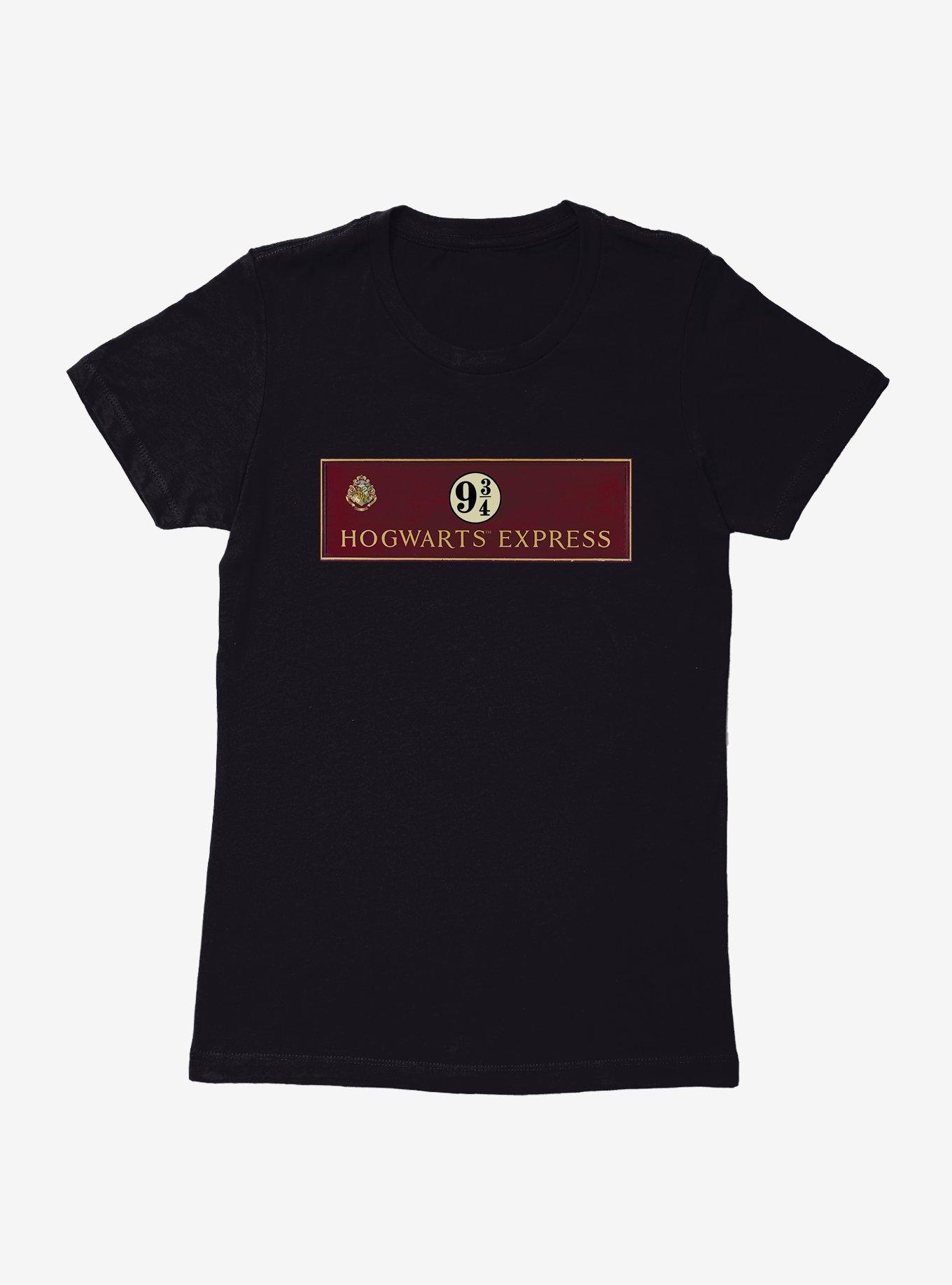 Harry Potter Platform 9 3/4 Hogwarts Express Sign Womens T-Shirt, , hi-res