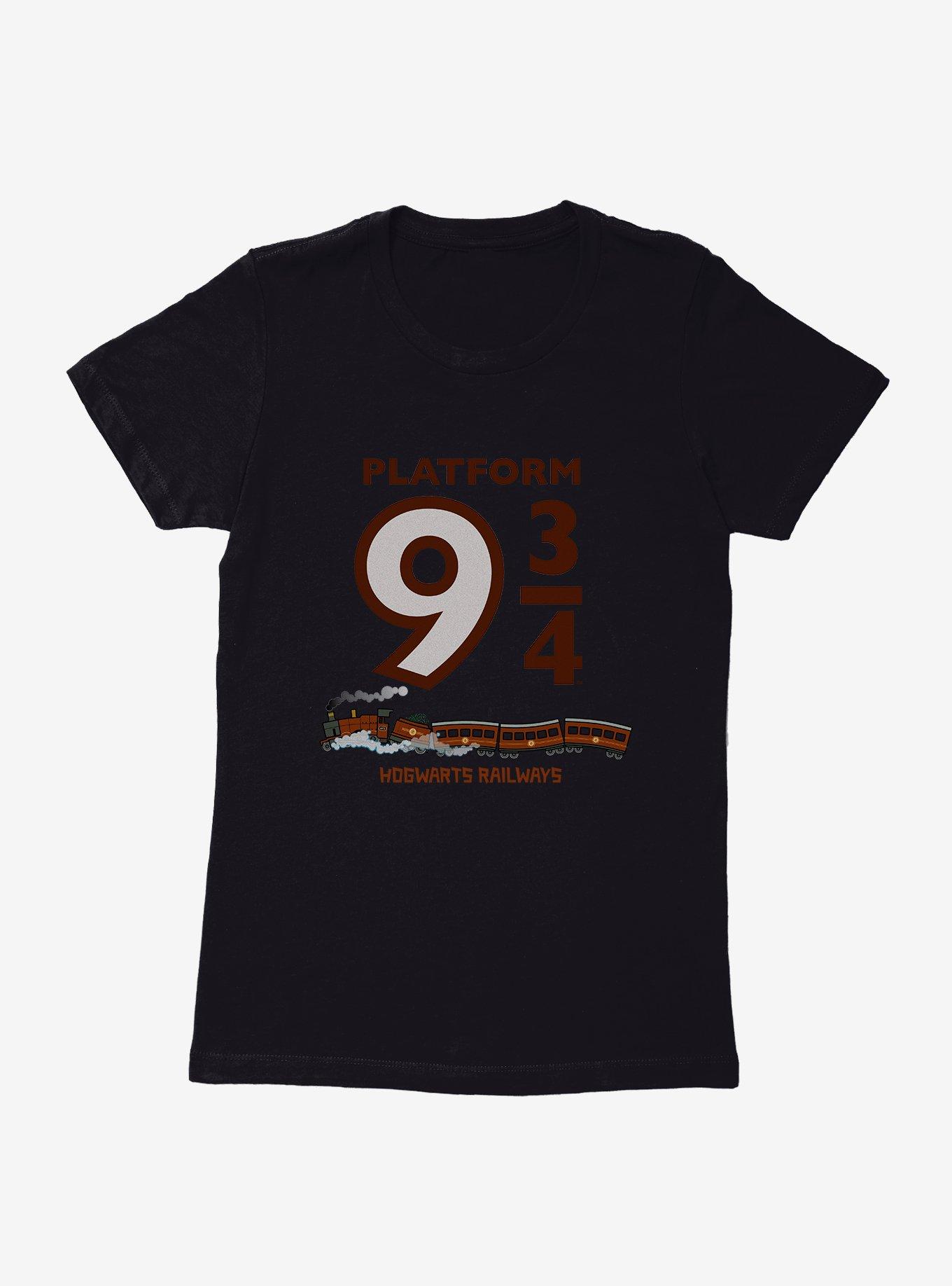 Harry Potter Platform 9 3/4 Hogwarts Railways Womens T-Shirt, , hi-res