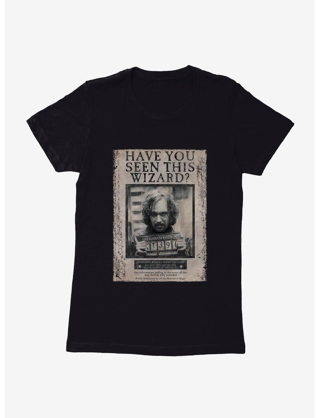 Harry Potter Sirius Black Wanted Poster Womens T-Shirt, , hi-res