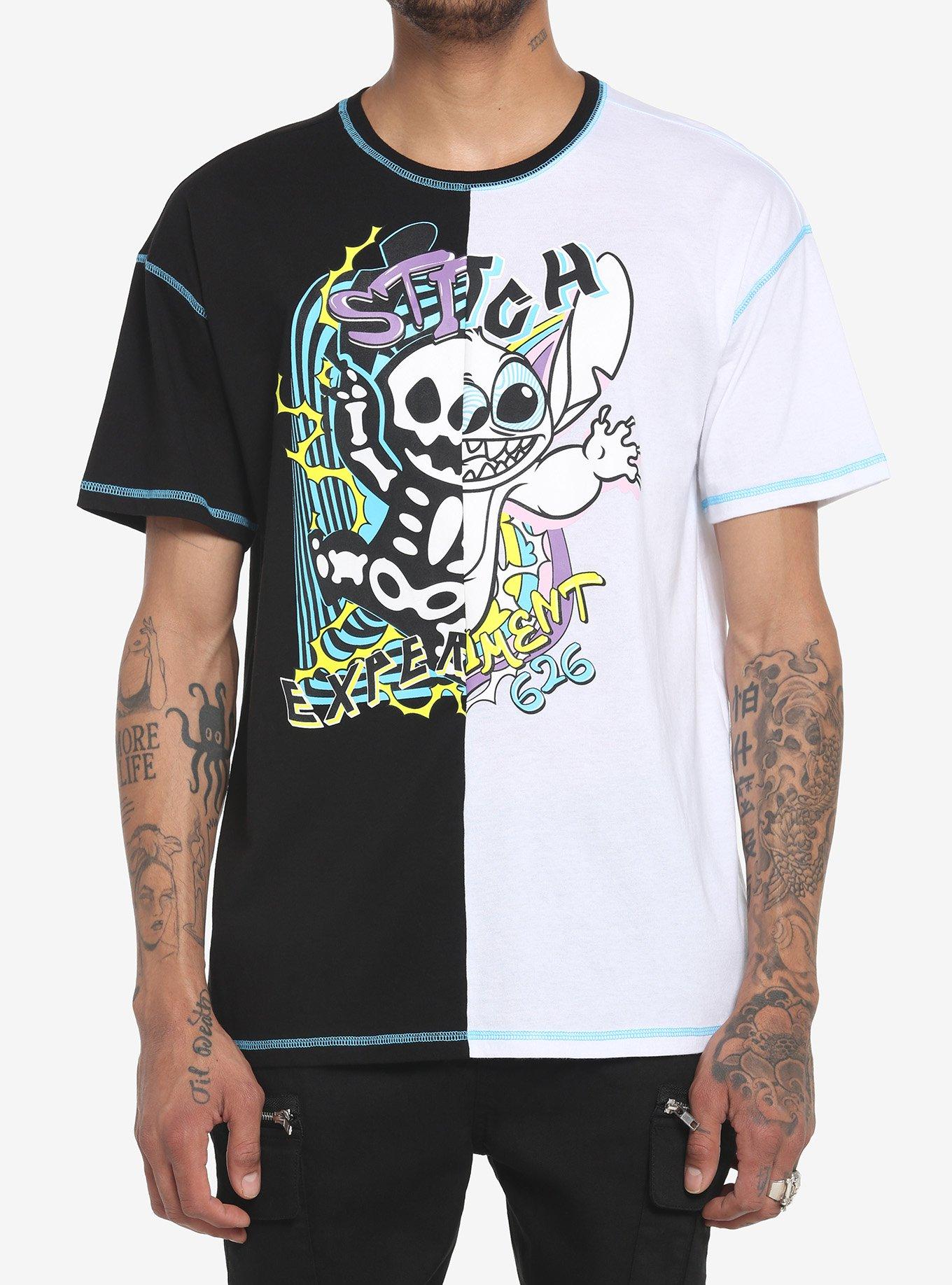 Our Universe Disney Lilo & Stitch Trippy Split Stitch T-Shirt, MULTI, hi-res
