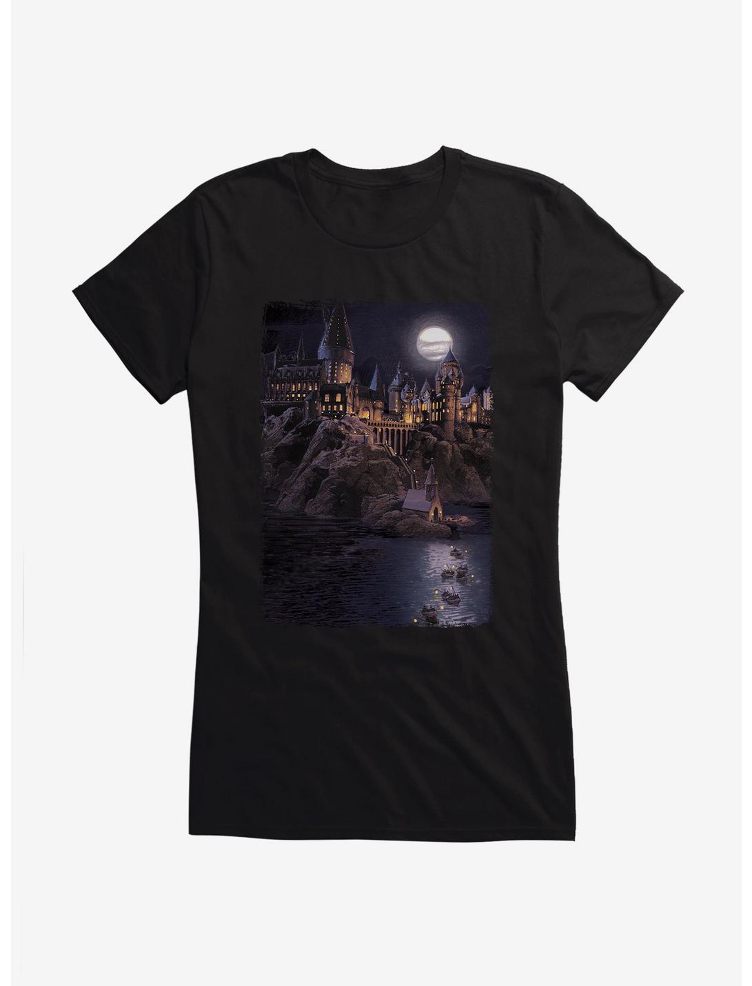 Harry Potter Boats To Hogwarts Dock Girls T-Shirt, , hi-res