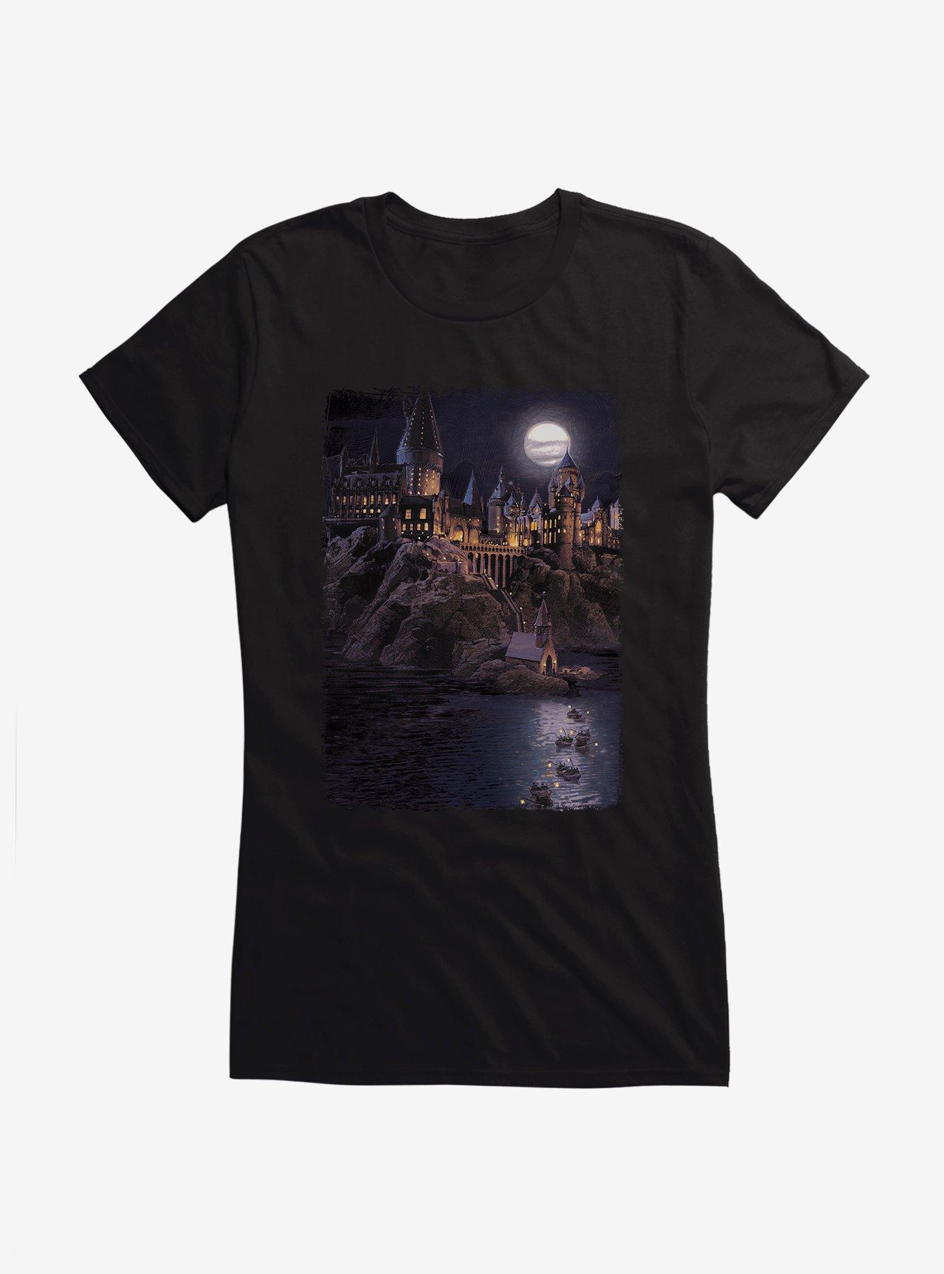 Harry Potter Boats To Hogwarts Dock Girls T-Shirt, , hi-res