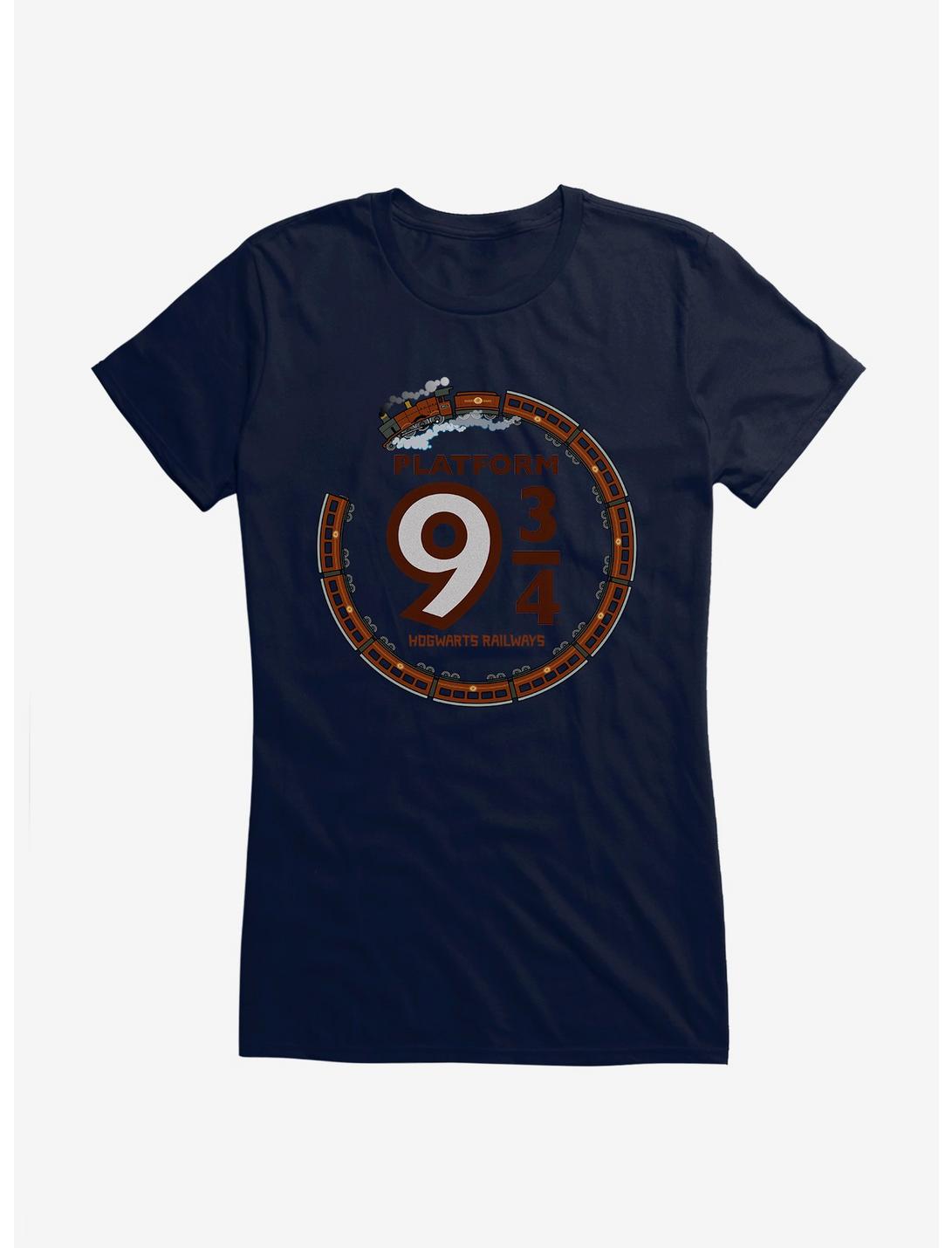 Harry Potter Platform 9 3/4 Circular Train Girls T-Shirt, , hi-res