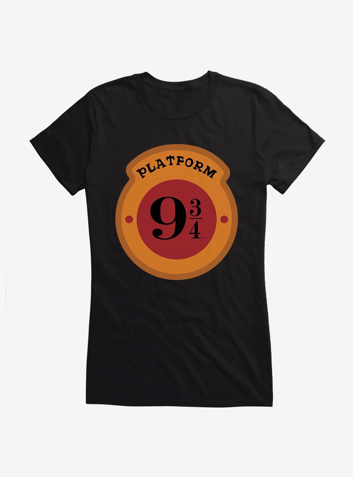 Harry Potter Platform 9 3/4 Logo Girls T-Shirt