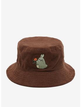 Plus Size My Neighbor Totoro Corduroy Flower Bucket Hat, , hi-res