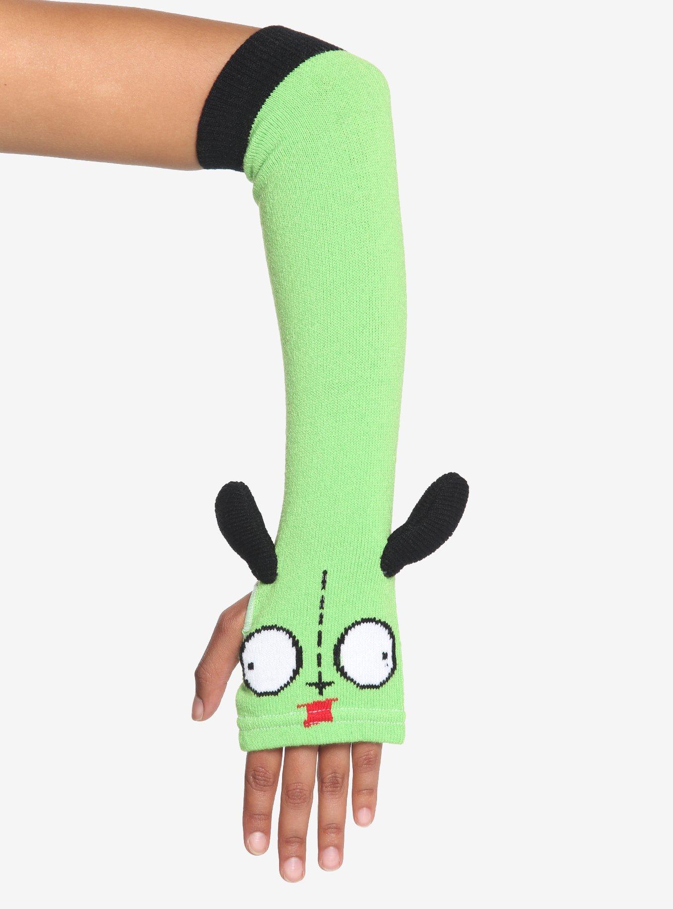 Invader Zim GIR Arm Warmers, , hi-res