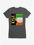 South Park Kyle Intro Girls T-Shirt, CHARCOAL, hi-res