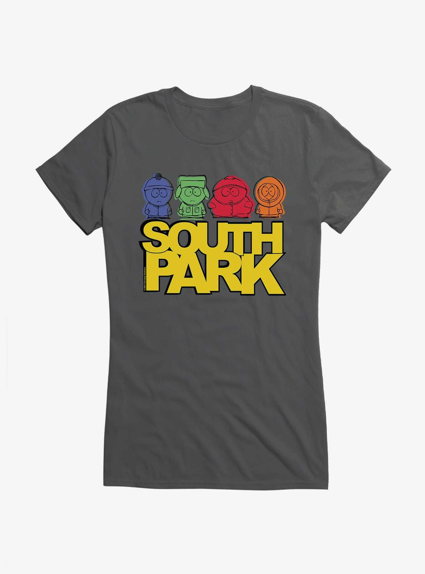 South Park Neat Yellow Logo Girls T-Shirt, , hi-res
