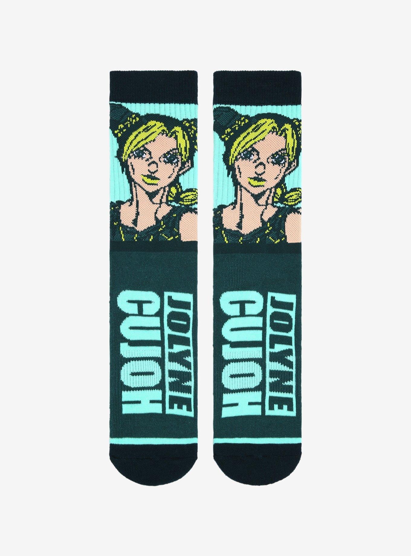 JoJo's Bizarre Adventure: Stone Ocean Jolyne Cujoh Crew Socks, , hi-res
