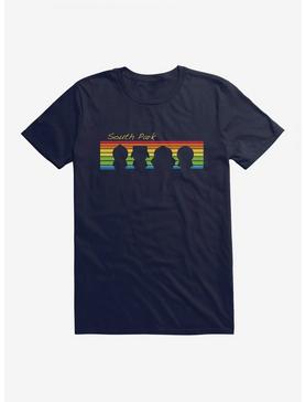 Plus Size South Park Rainbow Silhouette T-Shirt, , hi-res