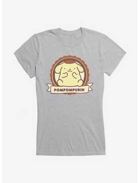 Pompompurin Badge Girls T-Shirt, , hi-res