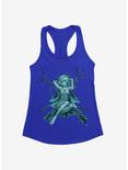 Fairies By Trick Turquoise Fairy Girls Tank, ROYAL, hi-res