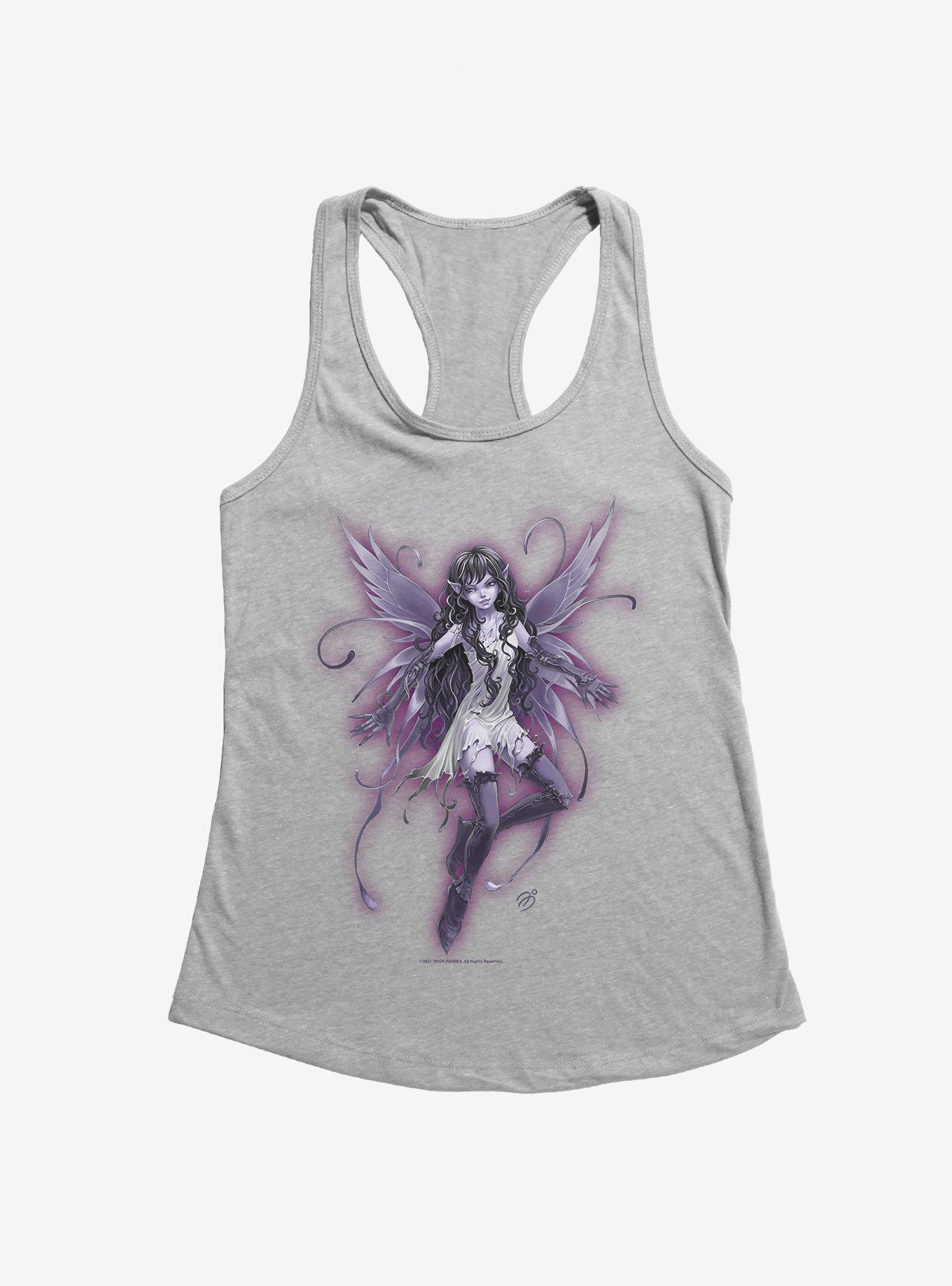 Fairies By Trick Purple Pixie Fairy Girls Tank, HEATHER, hi-res
