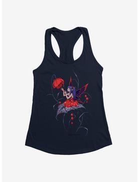 Fairies By Trick Red Daisy Fairy Girls Tank, NAVY, hi-res