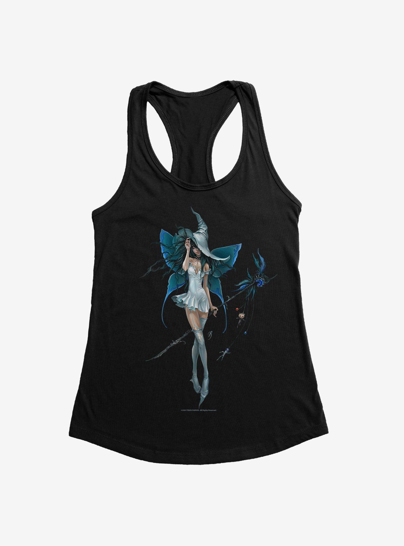 Fairies By Trick Witch Fairy Girls Tank, BLACK, hi-res