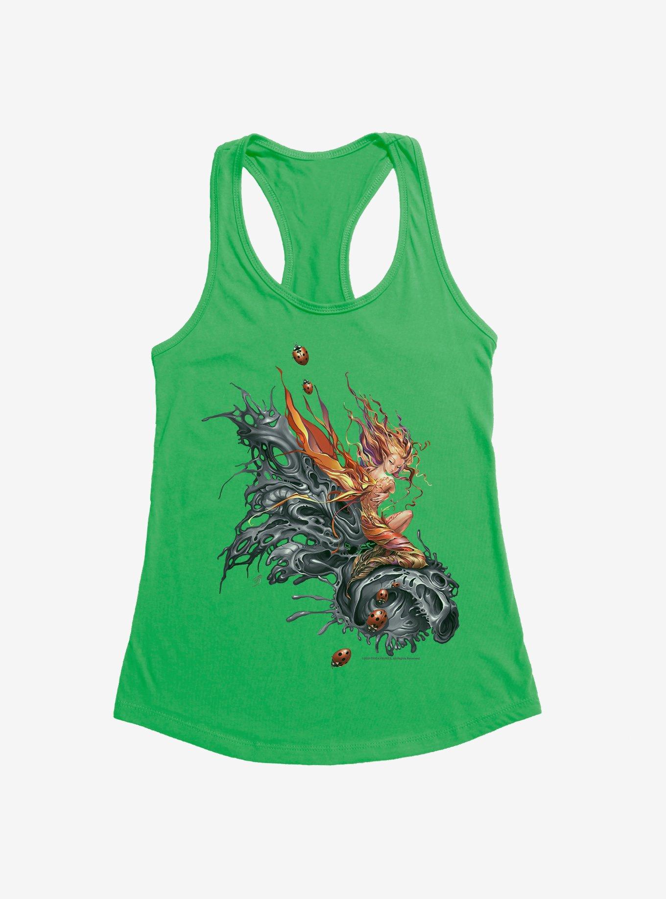 Fairies By Trick Lady Bug Fairy Girls Tank, , hi-res