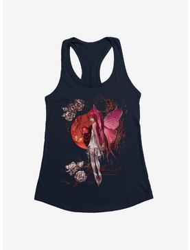 Fairies By Trick Red Moon Fairy Girls Tank, NAVY, hi-res