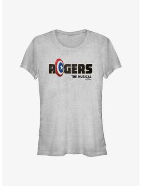 Marvel's Hawkeye Rogers: The Musical Logo Girl's T-Shirt, ATH HTR, hi-res
