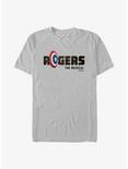 Marvel's Hawkeye Rogers: The Musical Logo T-Shirt, SILVER, hi-res