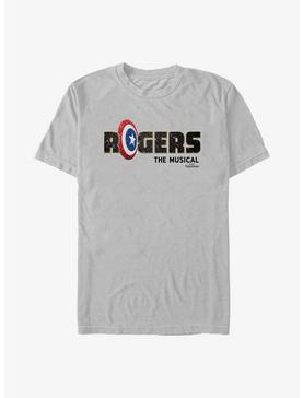 Marvel's Hawkeye Rogers: The Musical Logo T-Shirt, SILVER, hi-res