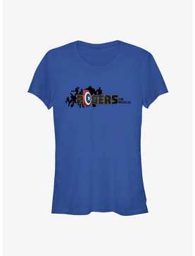 Marvel's Hawkeye Rogers: The Musical Girl's T-Shirt, ROYAL, hi-res