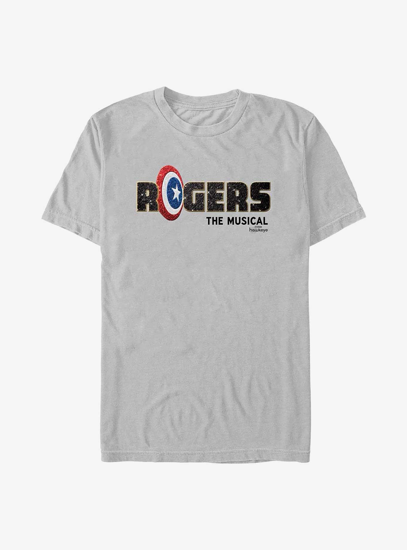 Marvel Hawkeye Rogers: The Musical Logo T-Shirt, , hi-res