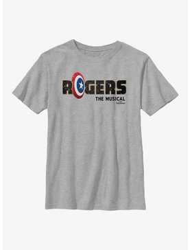Marvel Hawkeye Rogers: The Musical Logo Youth T-Shirt, , hi-res