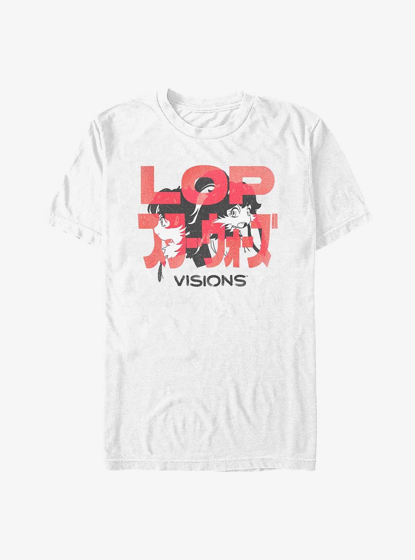 Star Wars: Visions Lop Back To Back Portrait T-Shirt, WHITE, hi-res