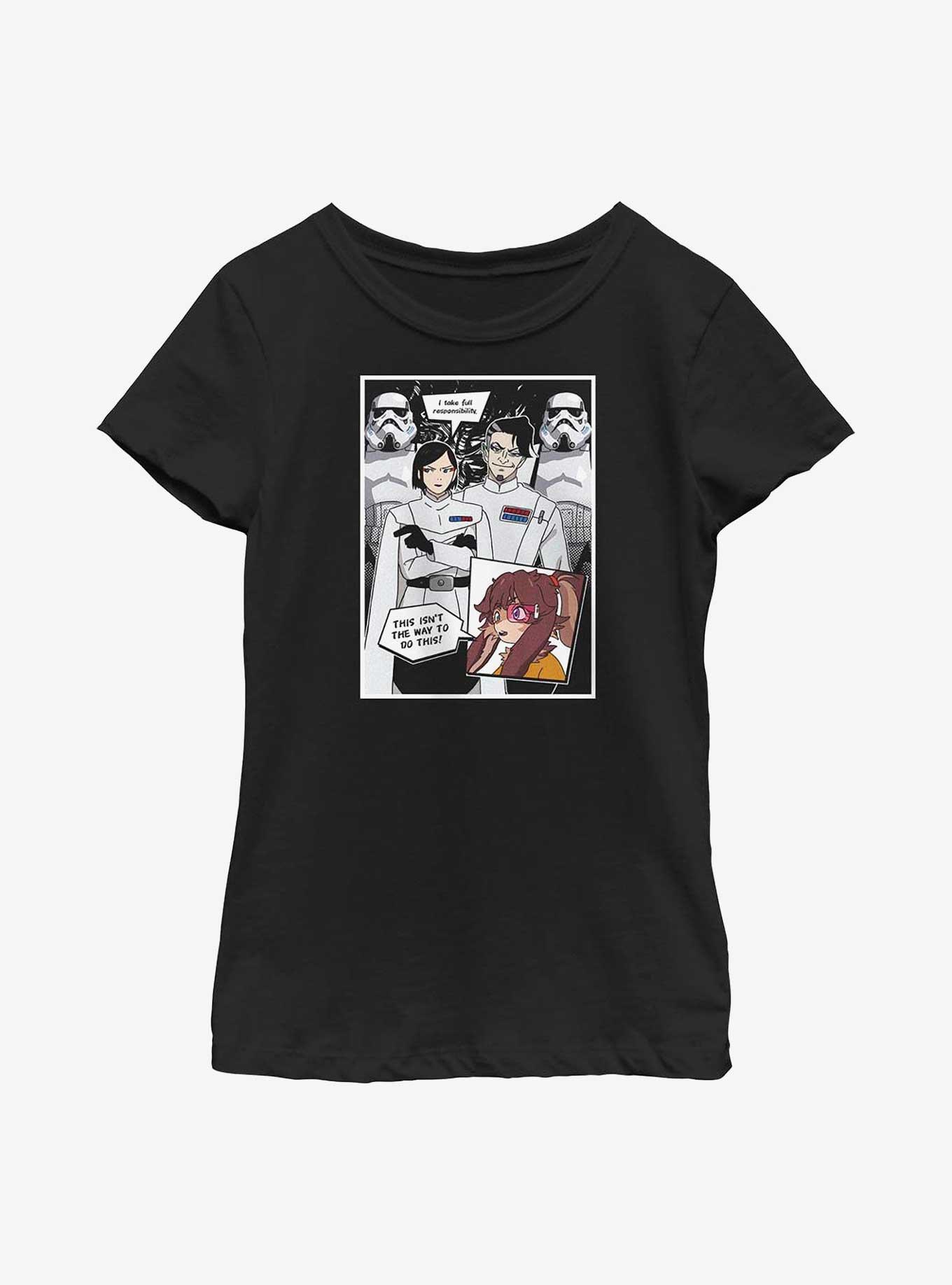 Star Wars: Visions Lop Panel Youth Girls T-Shirt, , hi-res